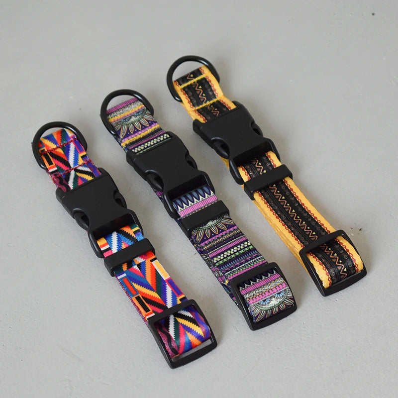 Dog Collar & Leash Set for Small & Medium Dogs