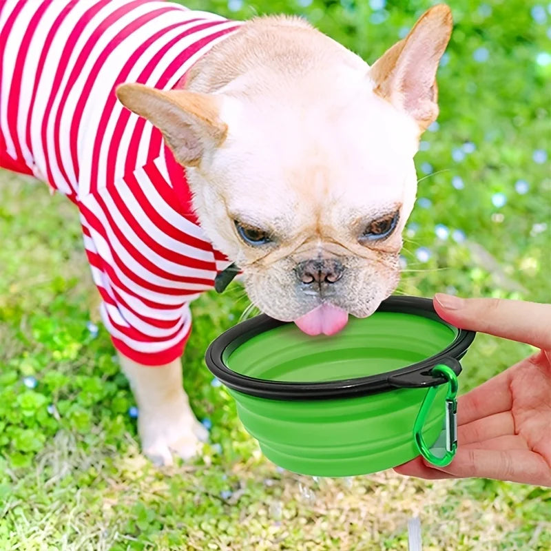 Portable Collapsible Pet Bowl for Cats & Dogs