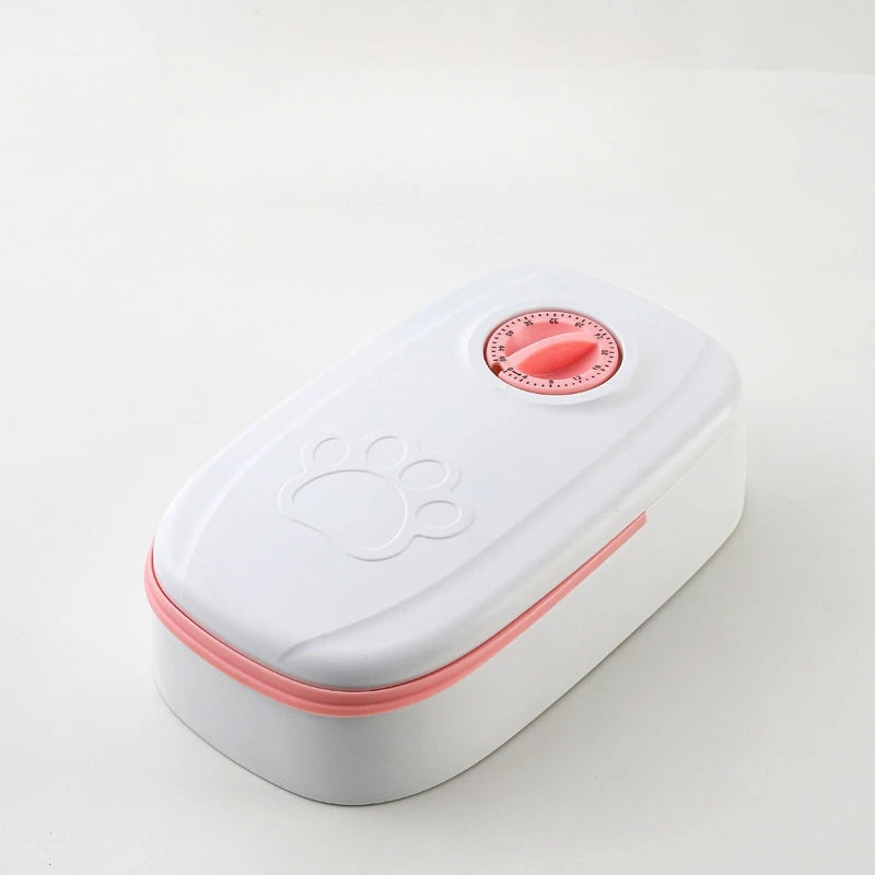 Automatic Pet Feeder with Timed Portion Control – Separate Bowls for Cats & Dogs