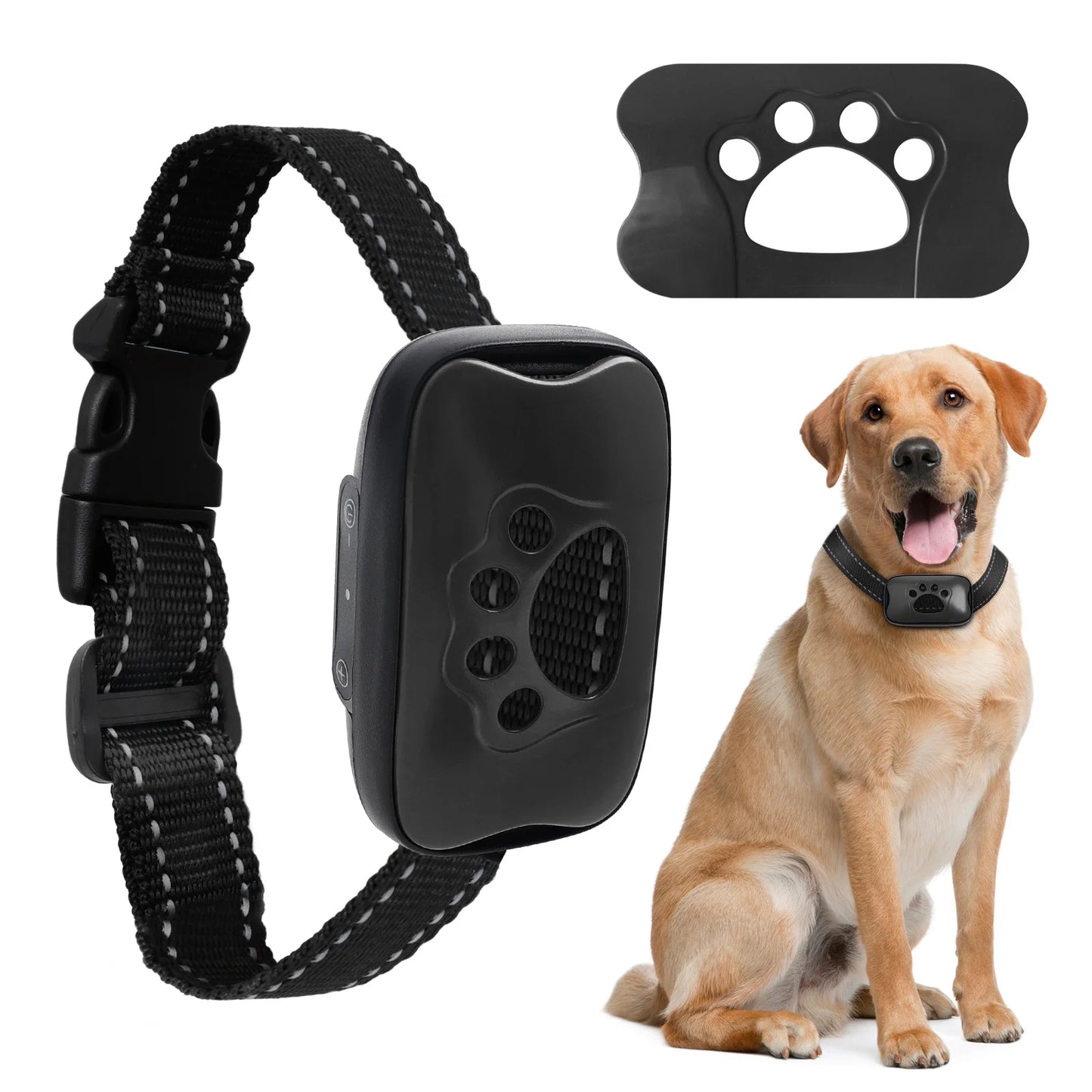 Rechargeable Ultrasonic Anti-Bark Training Collar for Dogs