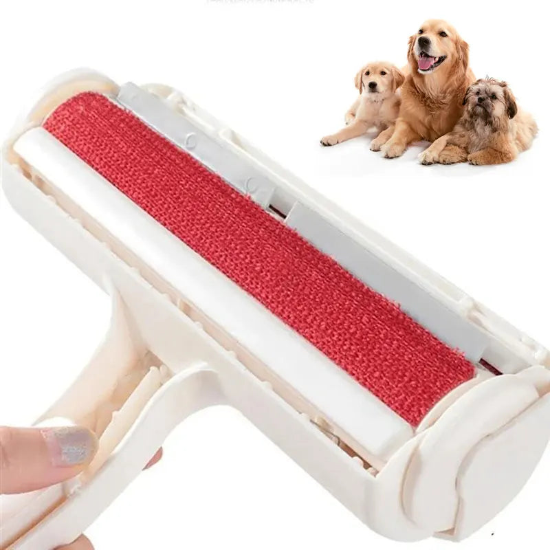 Self-Cleaning Pet Hair Remover Roller for Dog & Cat Fur