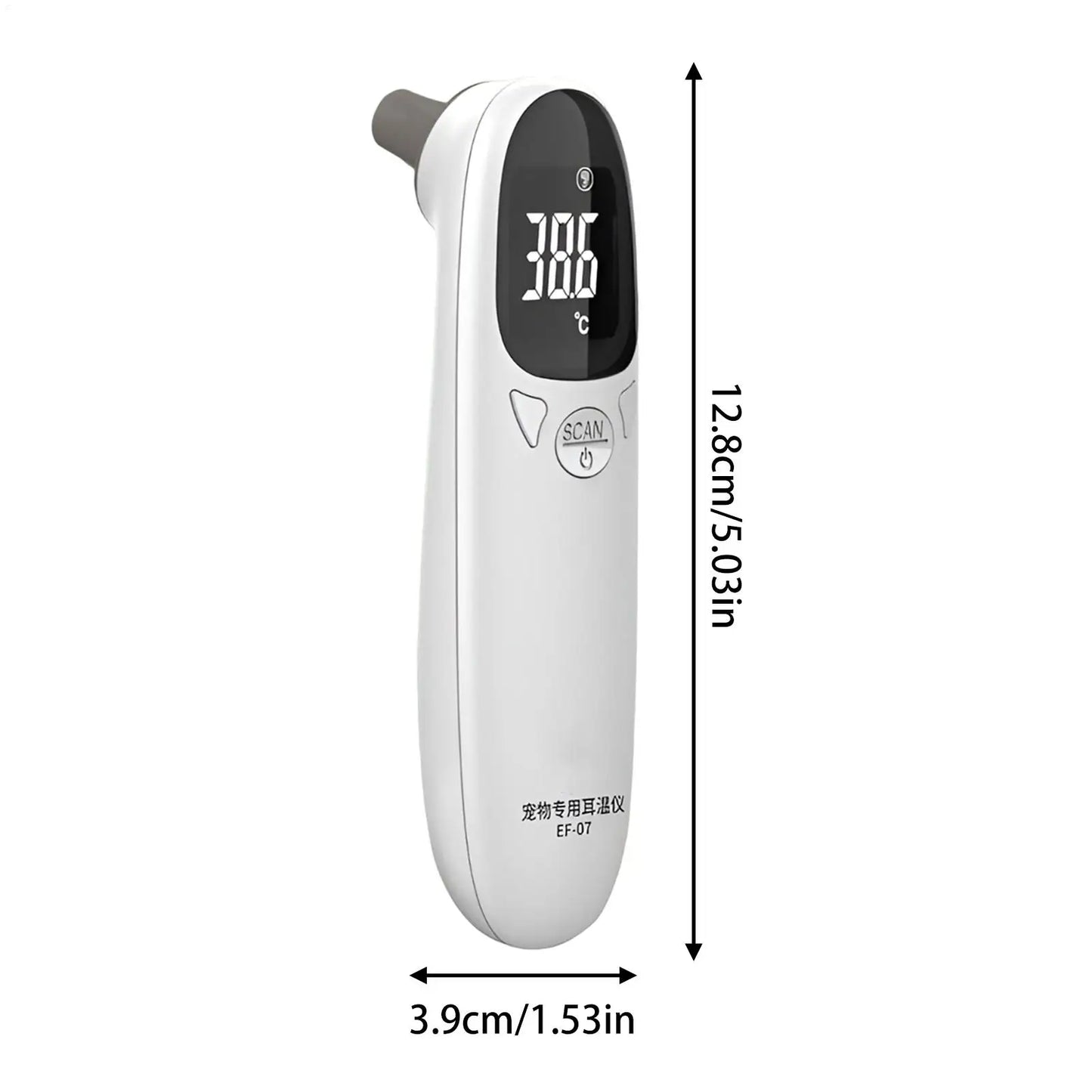 Digital Waterproof Pet Thermometer for Cats & Dogs