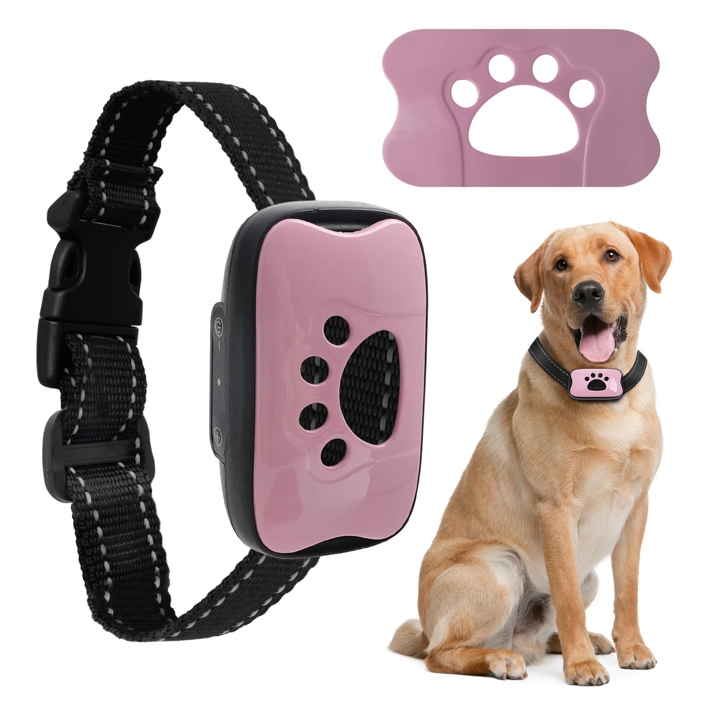Rechargeable Ultrasonic Anti-Bark Training Collar for Dogs