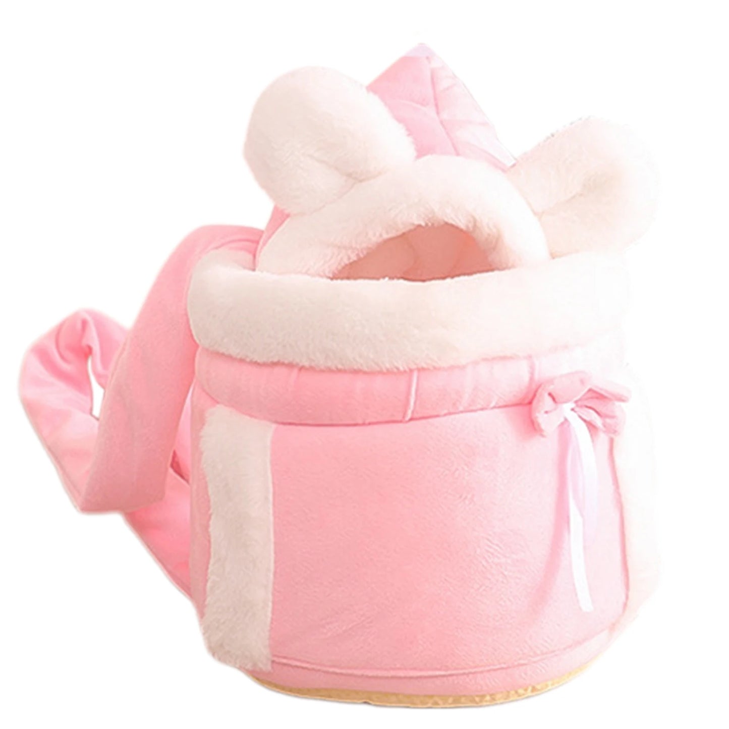 Plush Pet Carrier Backpack for Cats & Small Dogs