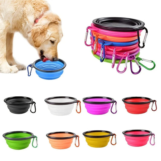 Portable Collapsible Pet Bowl for Cats & Dogs
