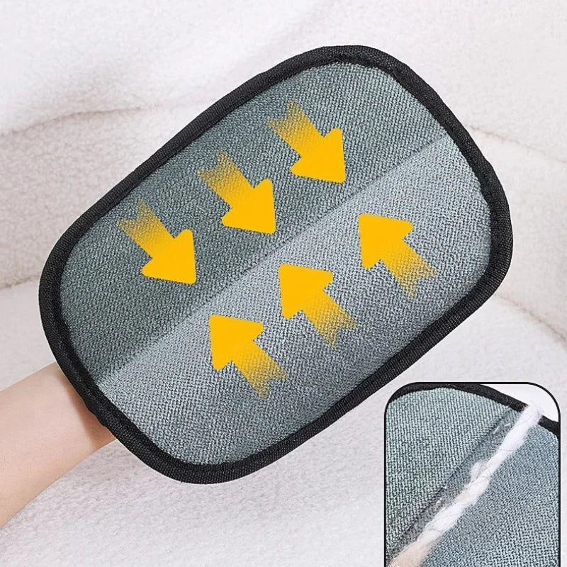 Portable Pet Hair Remover Glove for Clothes & Furniture