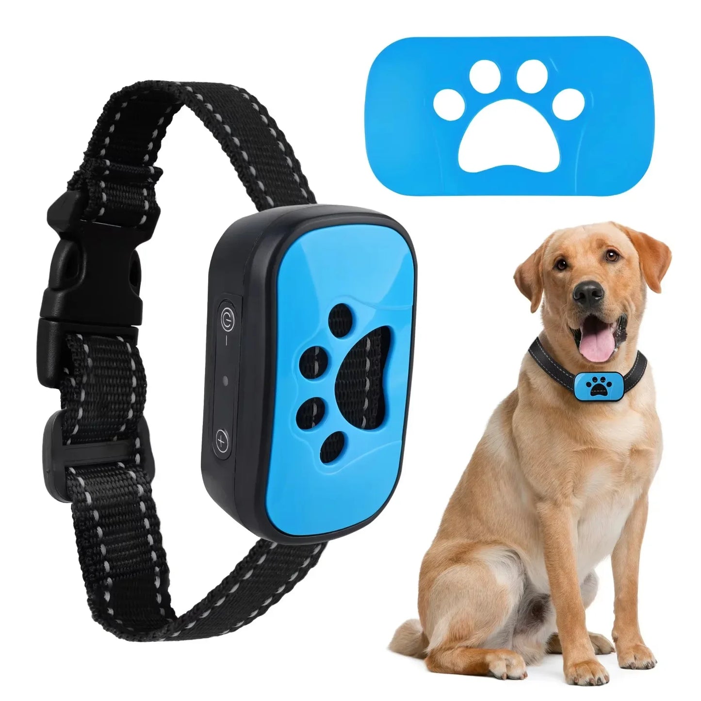 Rechargeable Ultrasonic Anti-Bark Training Collar for Dogs