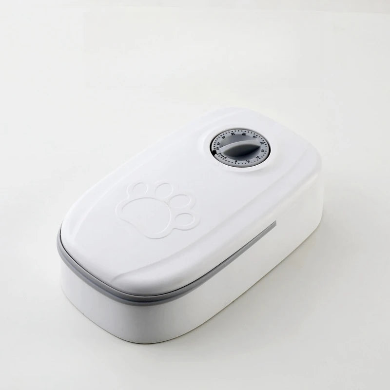 Automatic Pet Feeder with Timed Portion Control – Separate Bowls for Cats & Dogs