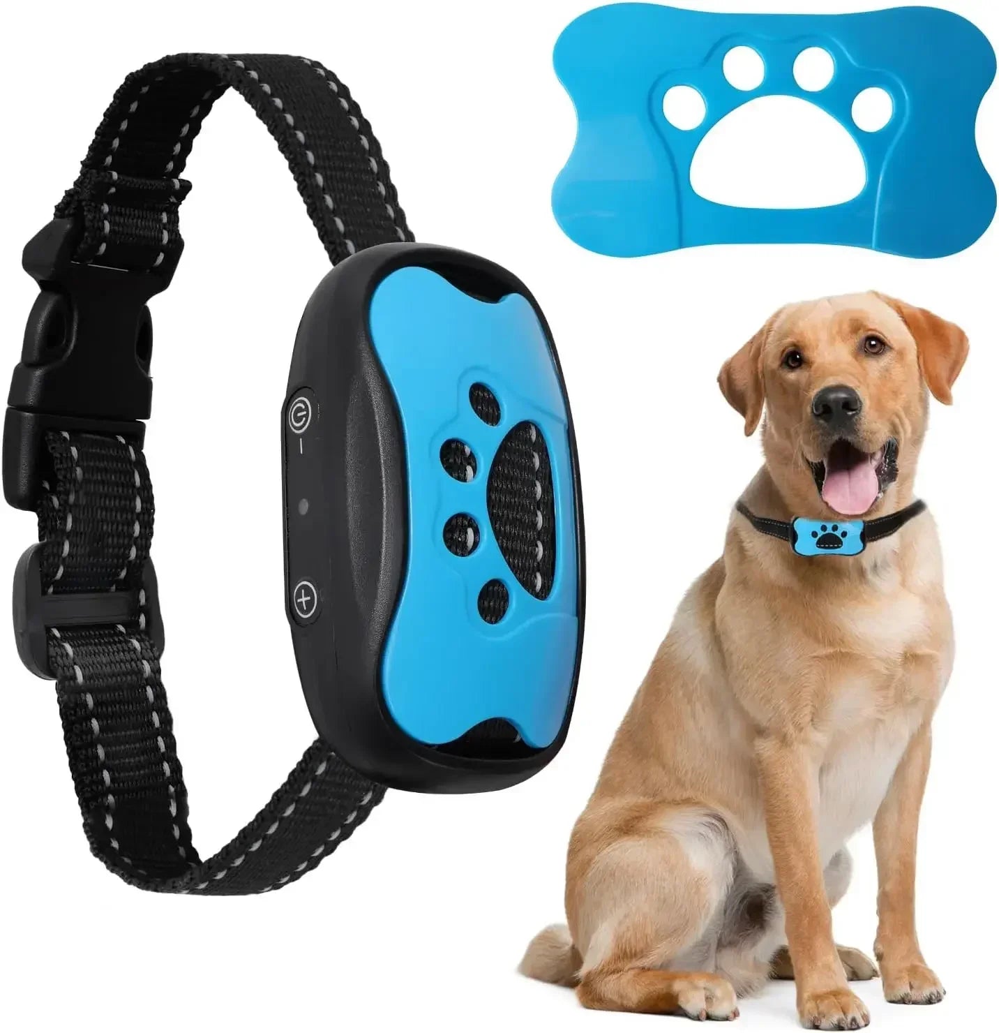 Rechargeable Ultrasonic Anti-Bark Training Collar for Dogs
