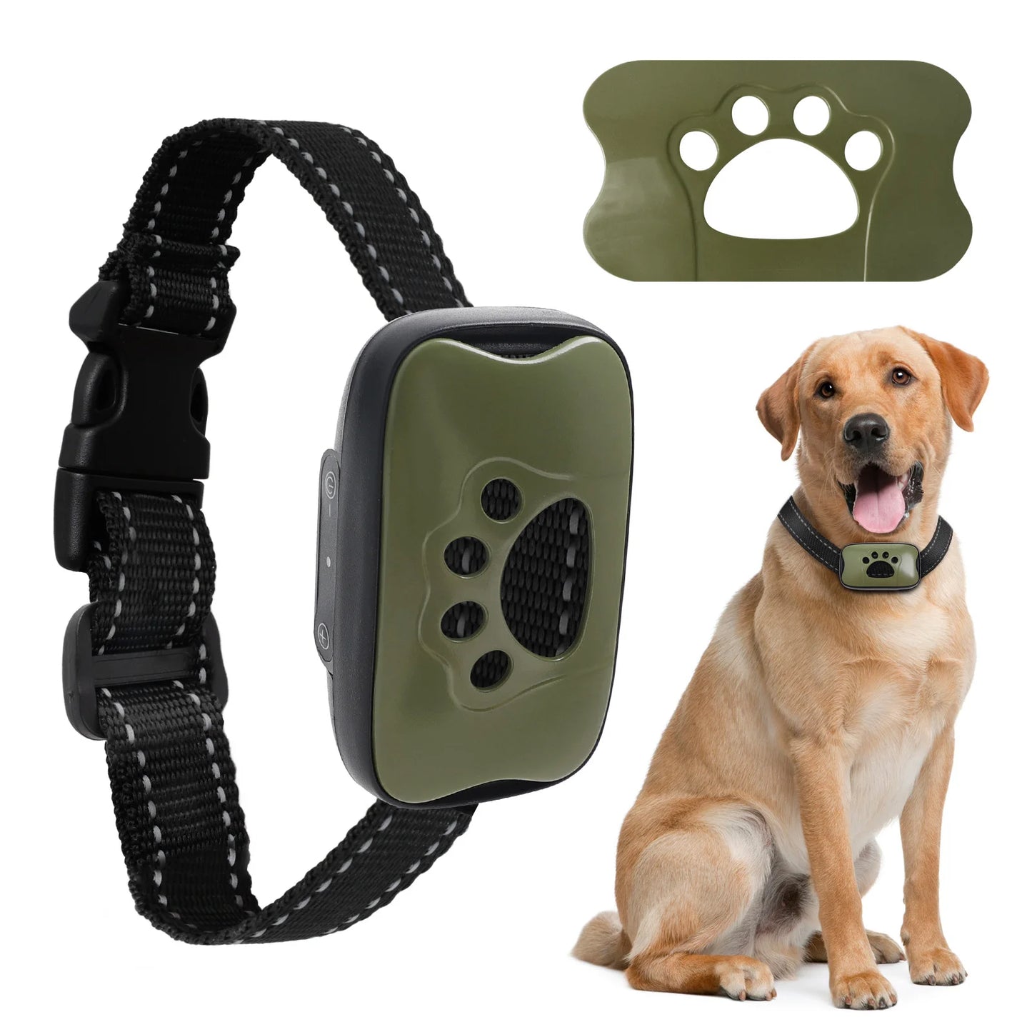 Rechargeable Ultrasonic Anti-Bark Training Collar for Dogs