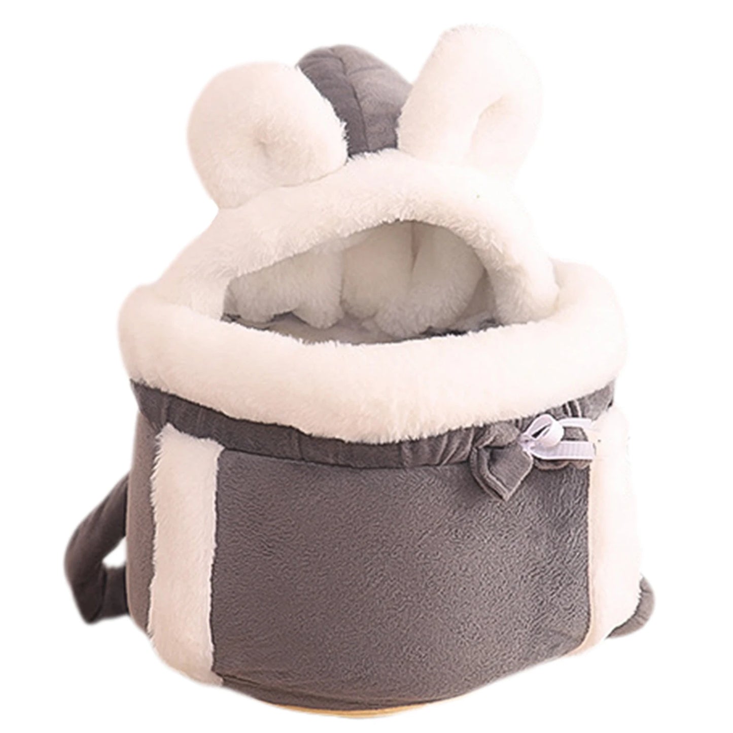 Plush Pet Carrier Backpack for Cats & Small Dogs