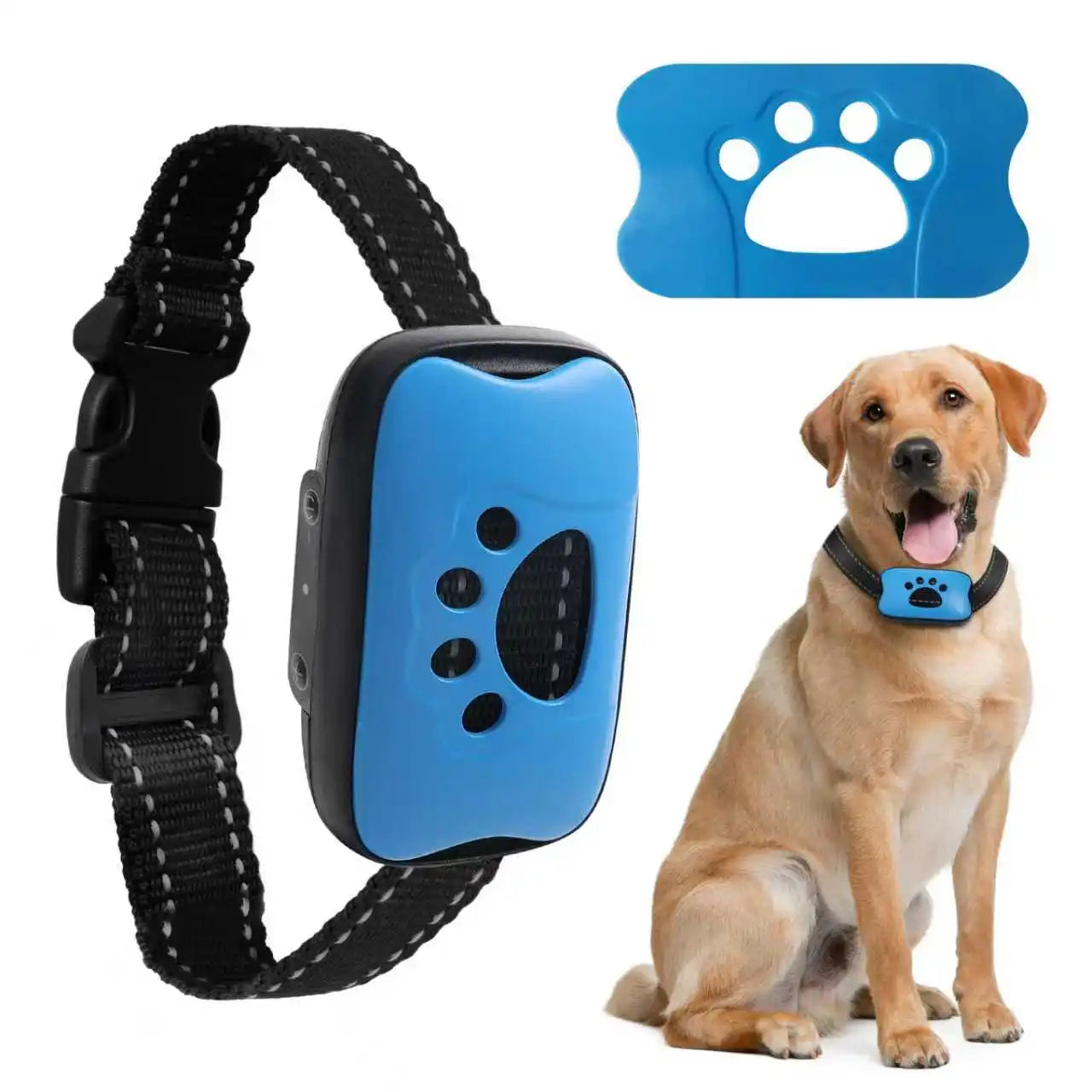 Rechargeable Ultrasonic Anti-Bark Training Collar for Dogs