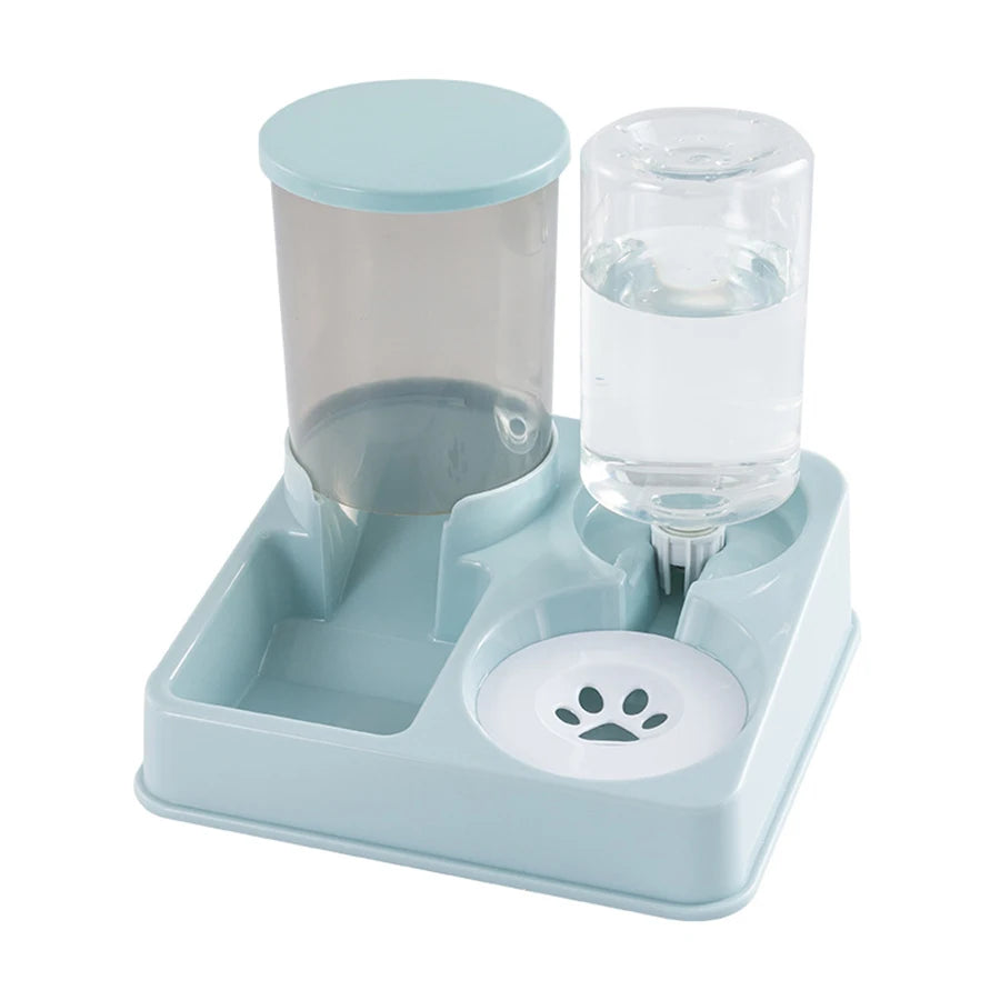 2-in-1 Automatic Pet Feeder & Water Dispenser for Cats & Dogs